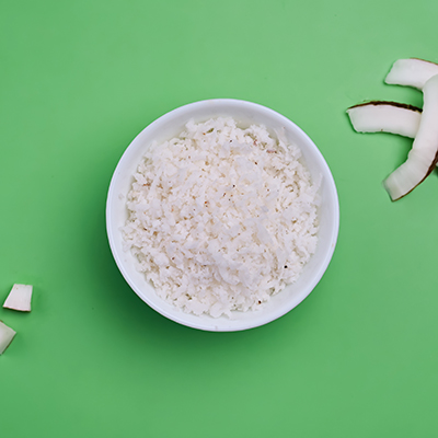 Coconut in a white bowl 4x3_